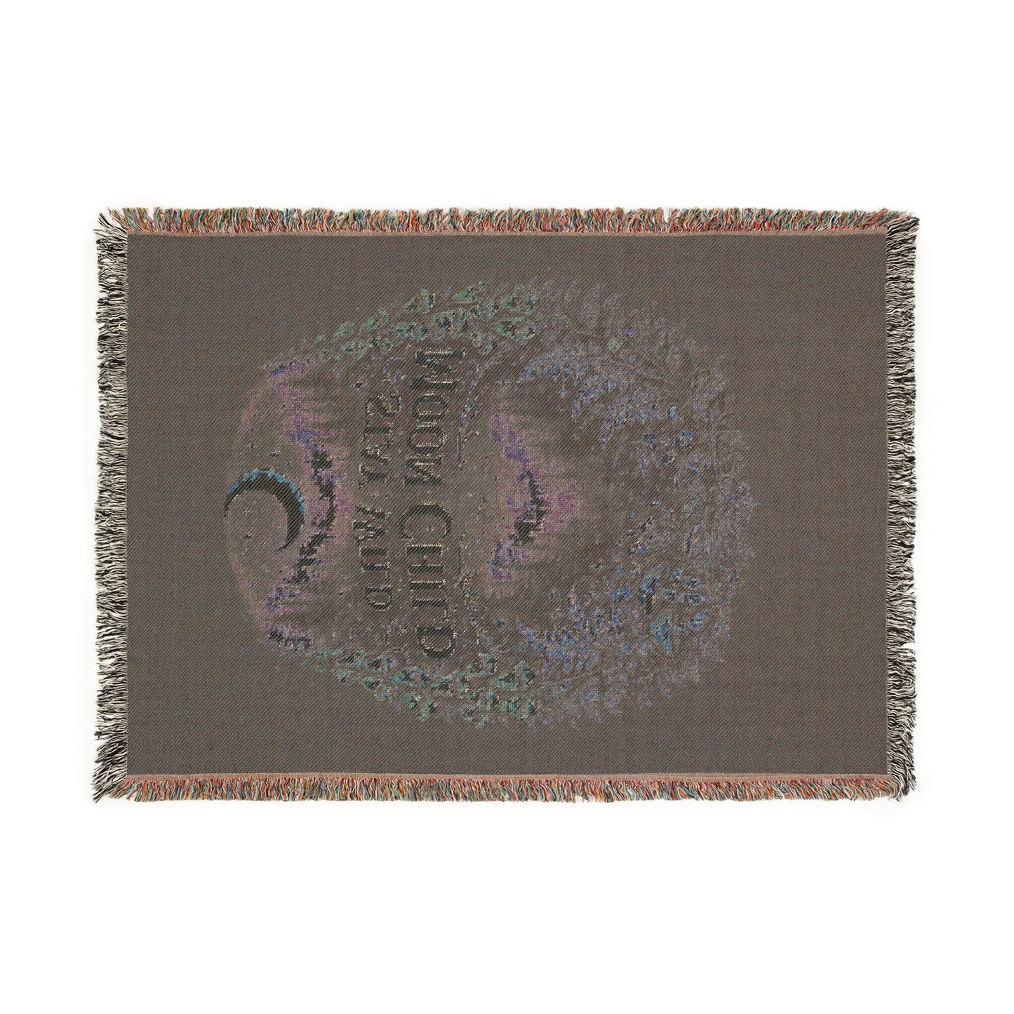 Woven Blanket — Stay Wild Moon Child Boho Tapestry Throw