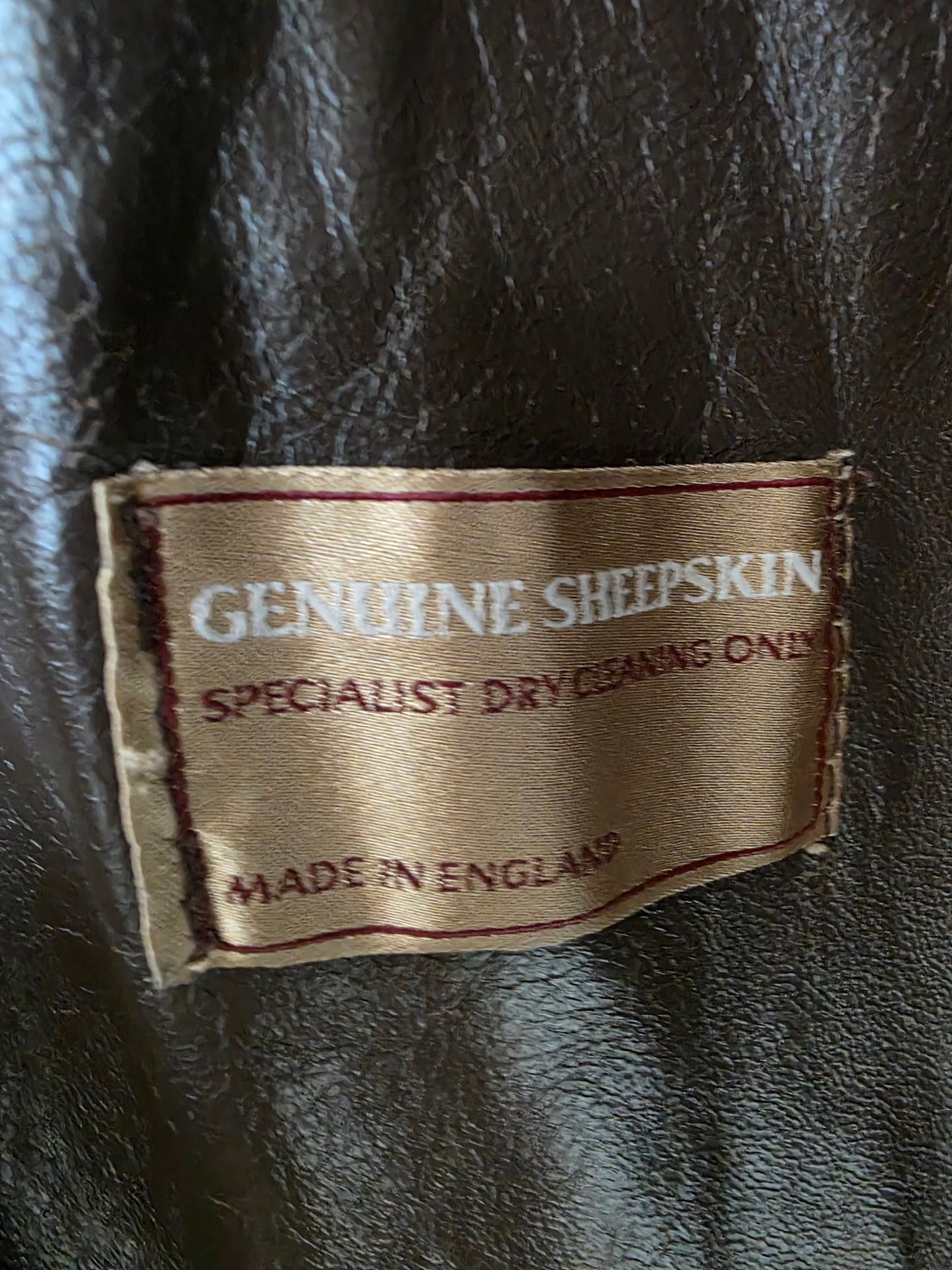 Vintage Baileys of Glastonbury Real Sheepskin Coat