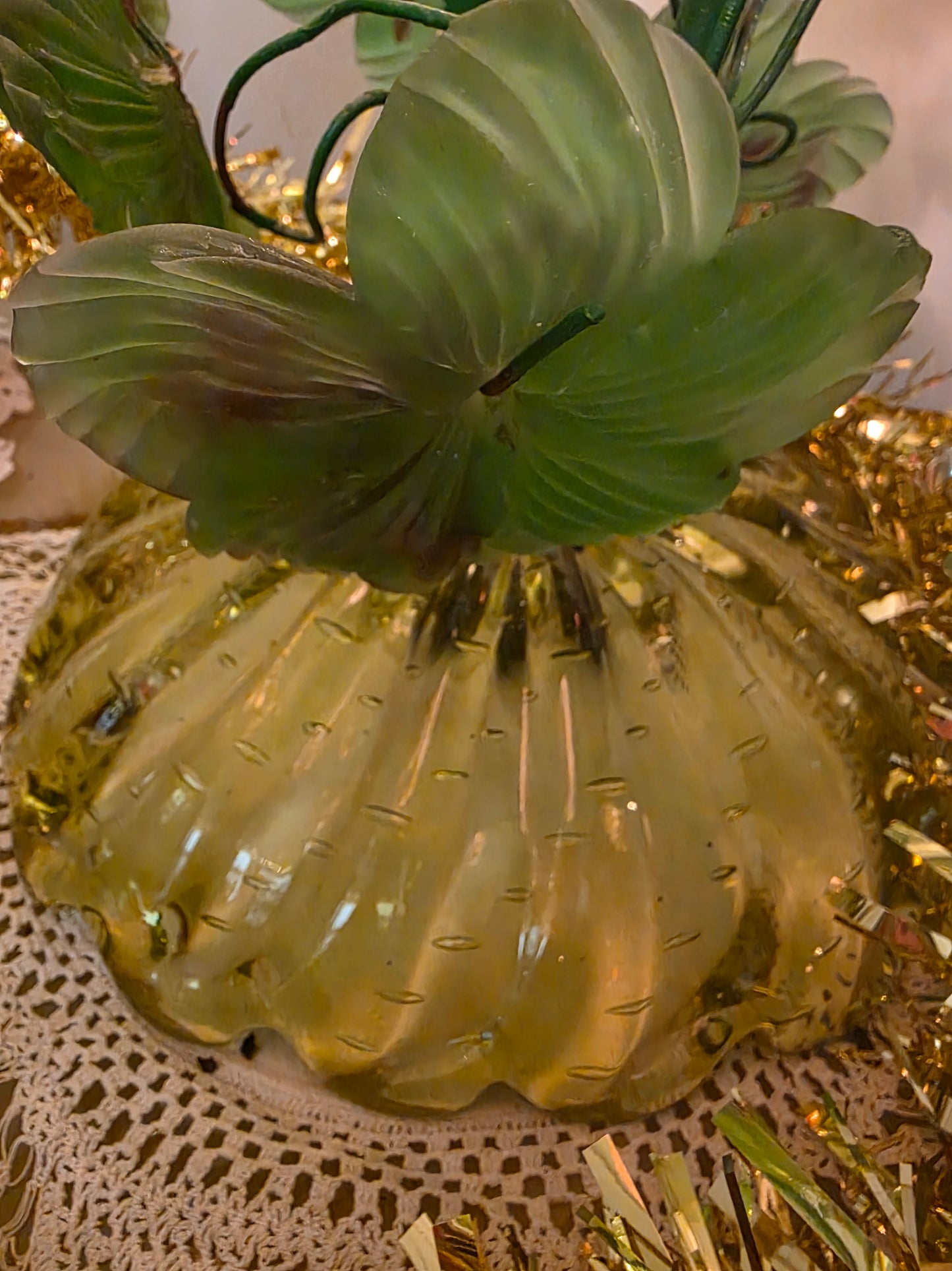 Murano Style Glass Grape Lamp – Attributed to Cesare Toso